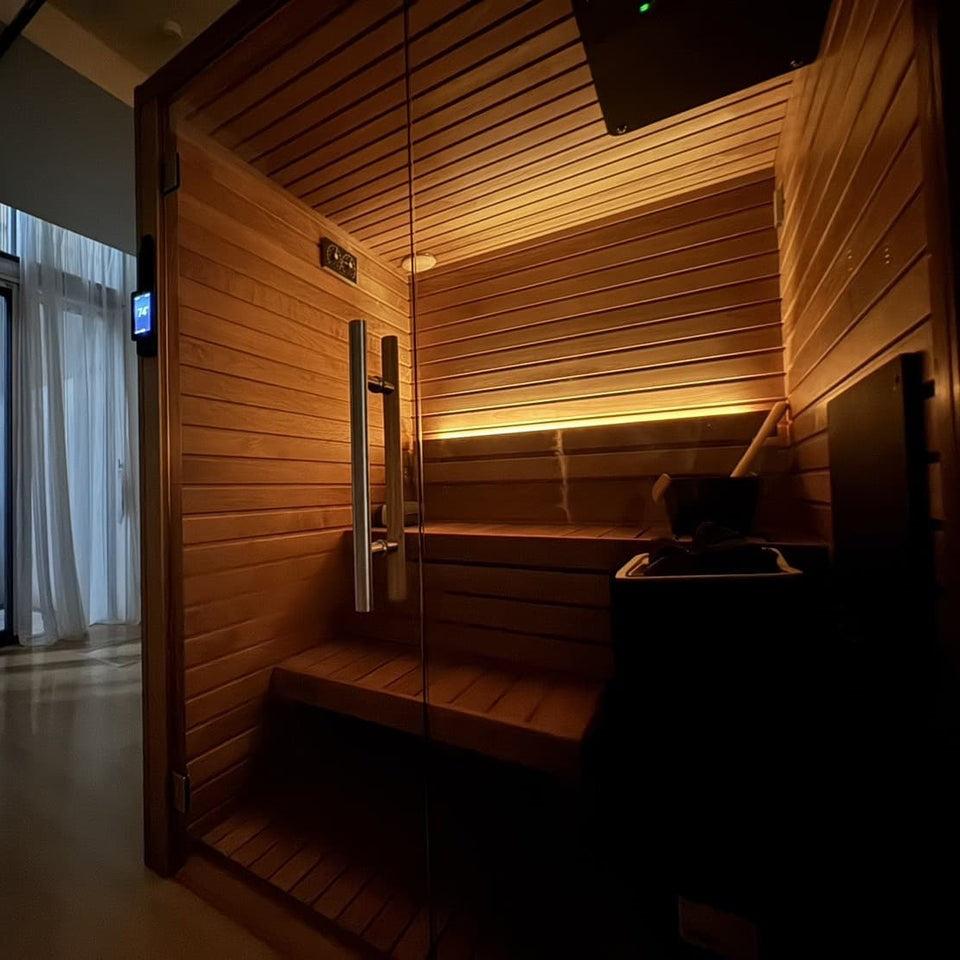 Aspen Peak- Cala Glass Cabin Sauna Kit-Sauna-Aspen Peak Solutions