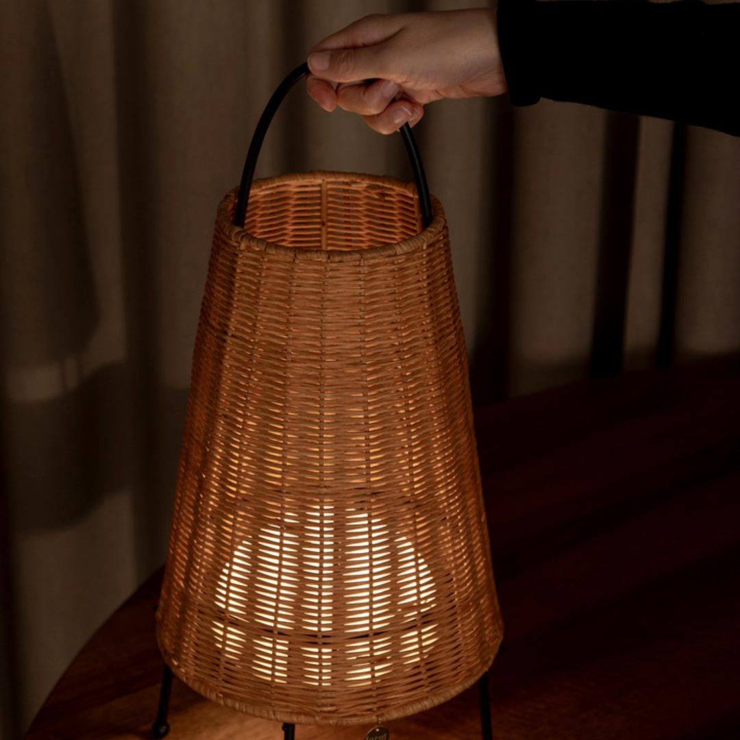 Braided Touch Control Lantern Lamp