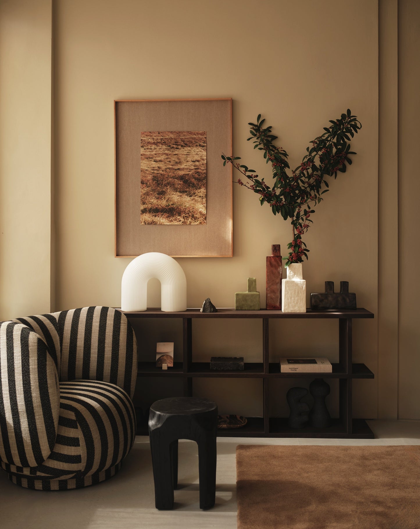 Ripple Glass Sculptural Table Lamp