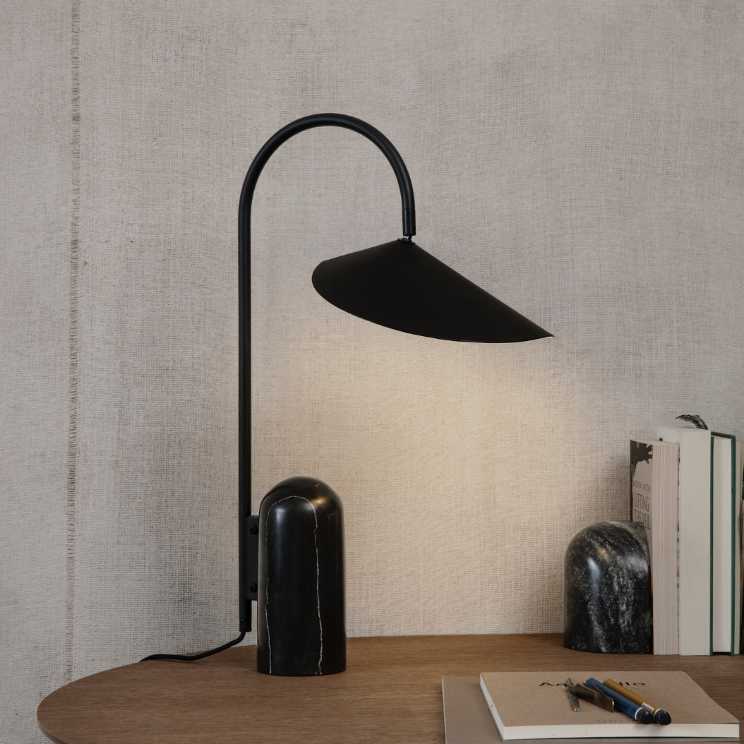 Sculptural Arum Table Lamp