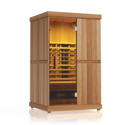Aspen Peak- 2 Full Spectrum 2-Person Infrared Sauna-Sauna-Aspen Peak Solutions