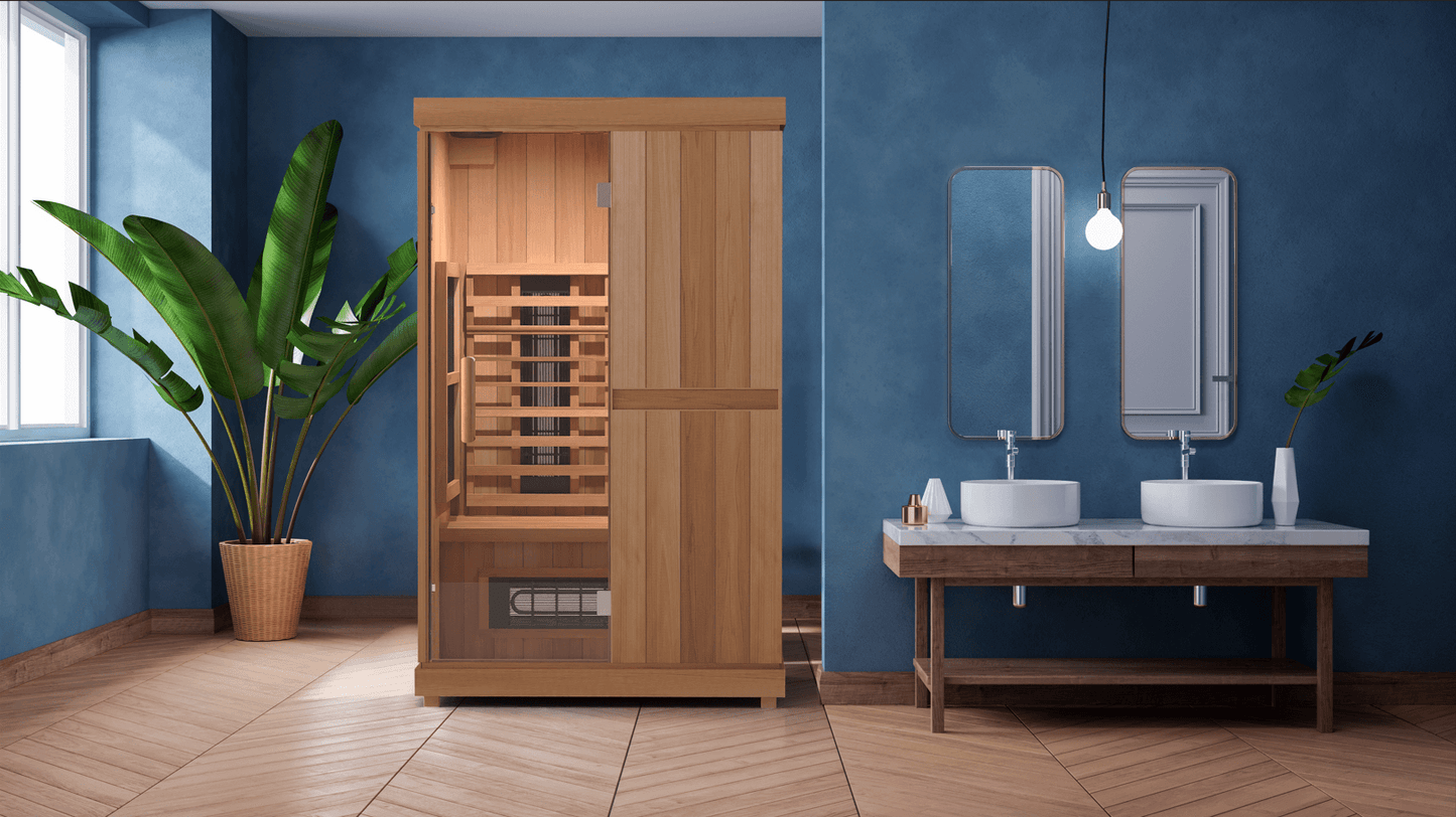 Aspen Peak- 2 Full Spectrum 2-Person Infrared Sauna-Sauna-Aspen Peak Solutions
