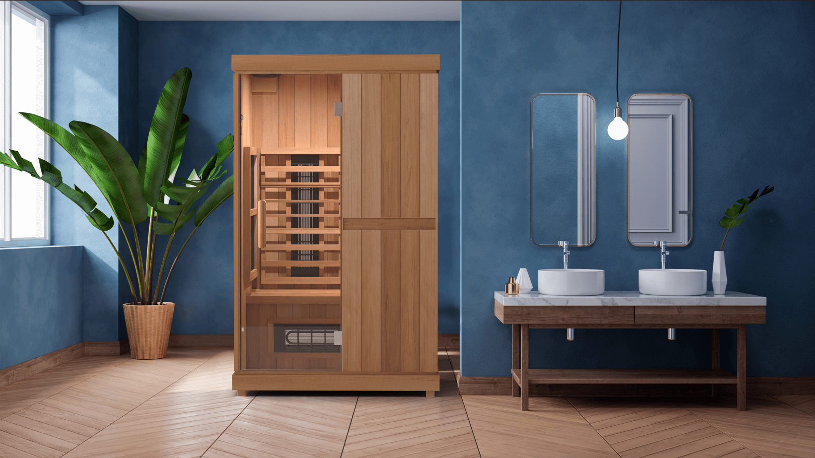 Aspen Peak- 2 Full Spectrum 2-Person Infrared Sauna-Sauna-Aspen Peak Solutions