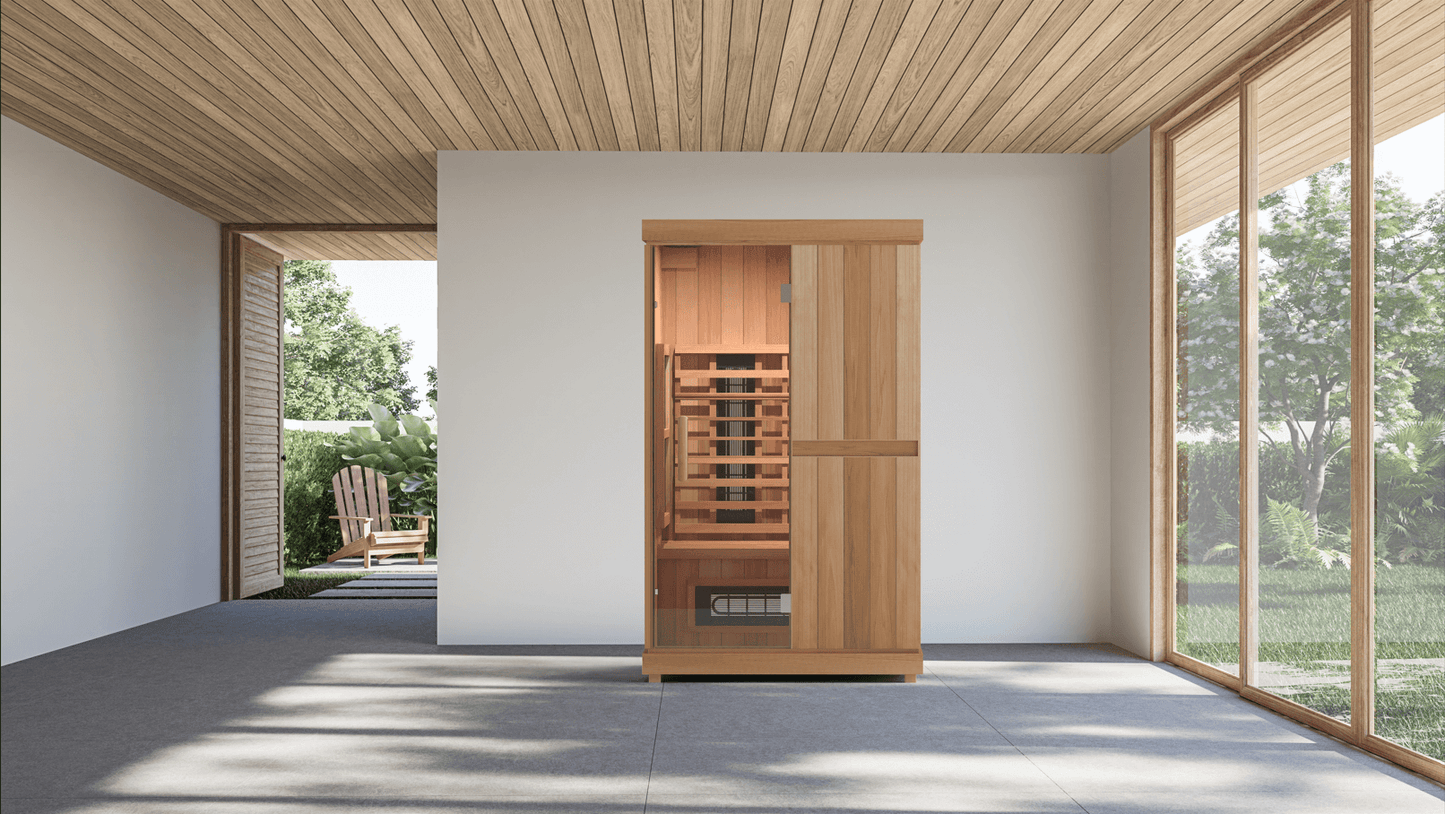 Aspen Peak- 2 Full Spectrum 2-Person Infrared Sauna-Sauna-Aspen Peak Solutions