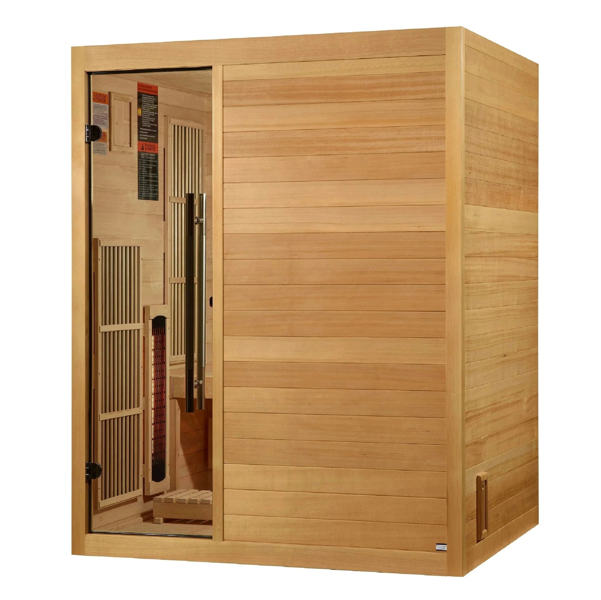 Aspen Peak- 2025 Soria GDI-8330-01 3 Person Hybrid Indoor Sauna.-Sauna-Aspen Peak Solutions