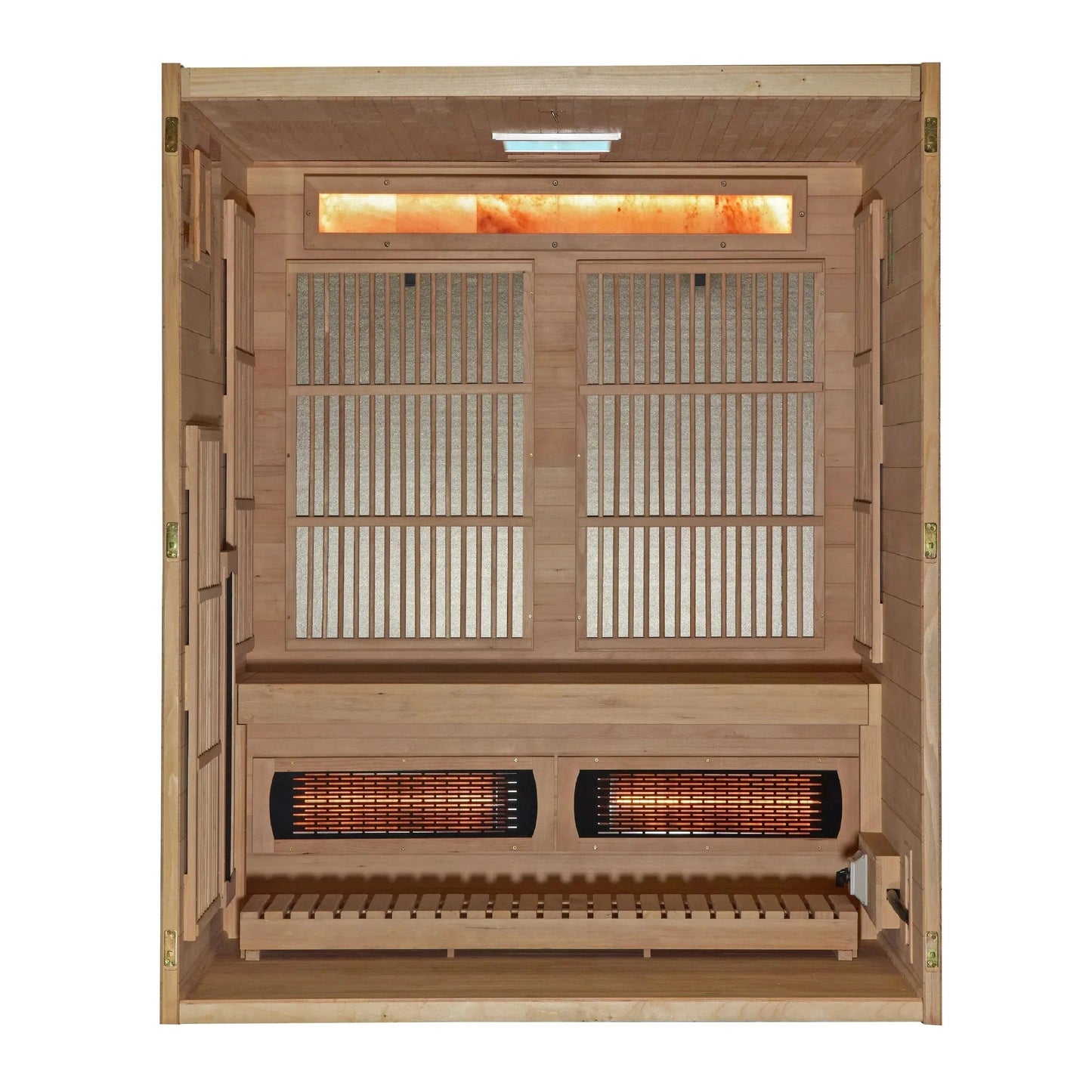 Aspen Peak- 2025 Soria GDI-8330-01 3 Person Hybrid Indoor Sauna.-Sauna-Aspen Peak Solutions