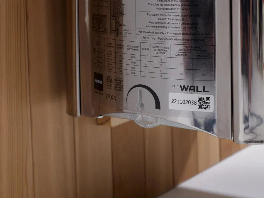 Aspen Peak- 2025 Soria GDI-8330-01 3 Person Hybrid Indoor Sauna.-Sauna-Aspen Peak Solutions