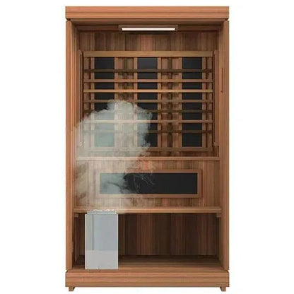 Aspen Peak- 4 Trinity Infrared and Traditional 2-Person Hybrid Sauna-Sauna-Aspen Peak Solutions