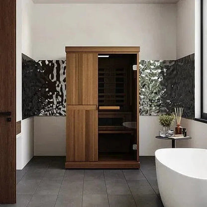 Aspen Peak- 4 Trinity Infrared and Traditional 2-Person Hybrid Sauna-Sauna-Aspen Peak Solutions