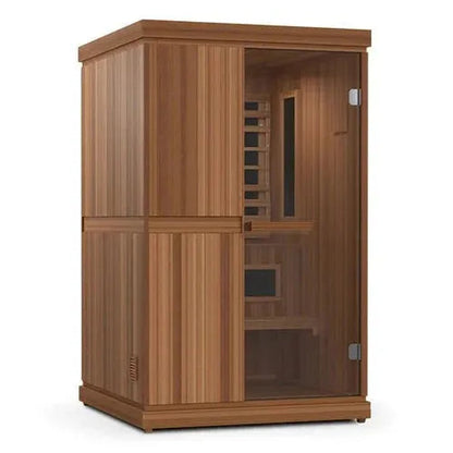Aspen Peak- 4 Trinity Infrared and Traditional 2-Person Hybrid Sauna-Sauna-Aspen Peak Solutions