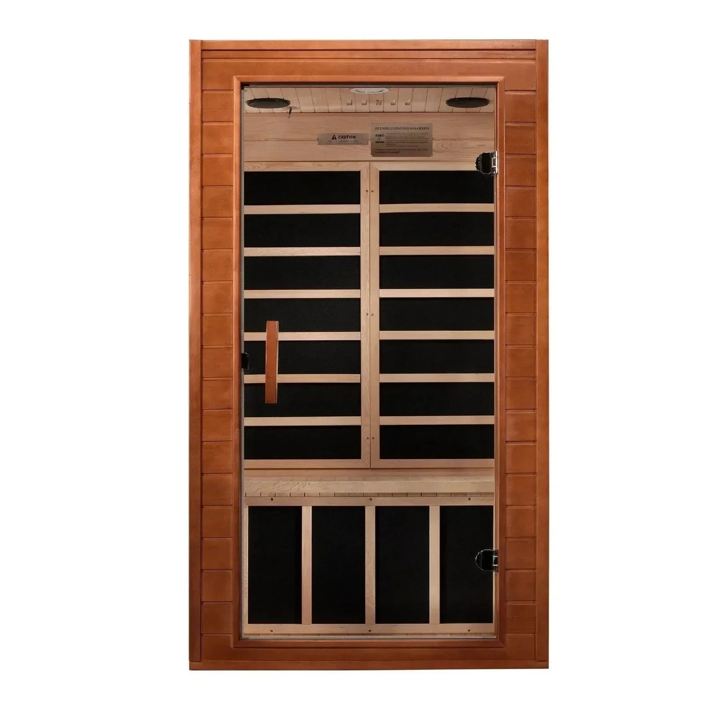 Aspen Peak- "Avila" 1-2-person Low EMF FAR Infrared Sauna DYN-6103-01-Sauna-Aspen Peak Solutions