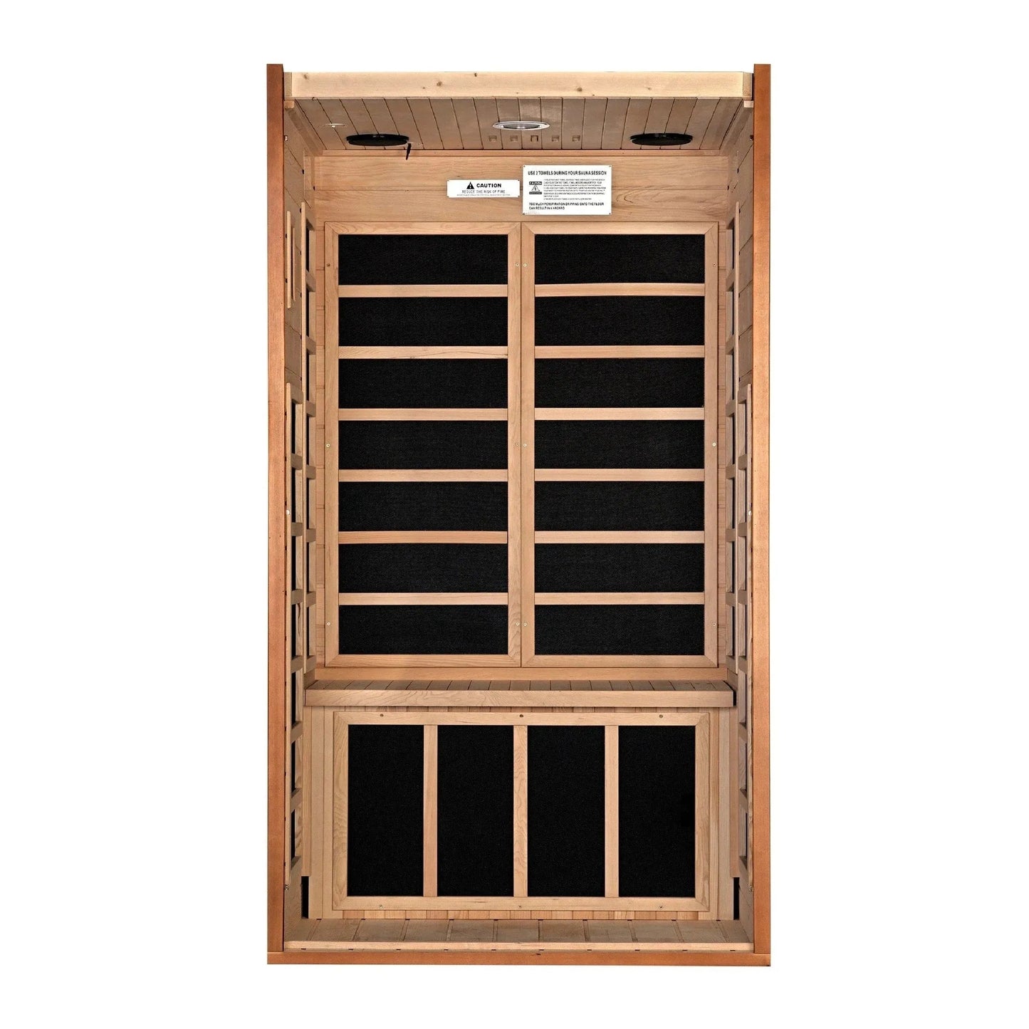 Aspen Peak- Avila Elite 1-2-person Ultra Low EMF FAR Infrared Sauna - DYN-6103-01 Elite-Sauna-Aspen Peak Solutions