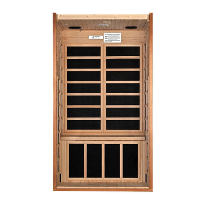 Aspen Peak- Avila Elite 1-2-person Ultra Low EMF FAR Infrared Sauna - DYN-6103-01 Elite-Sauna-Aspen Peak Solutions