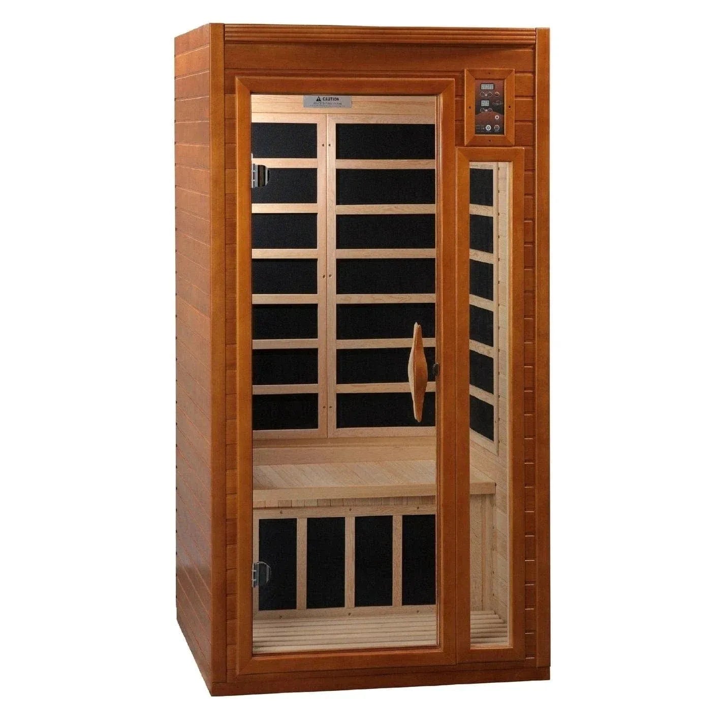 Aspen Peak- "Barcelona" 1-2-person Low EMF FAR Infrared Sauna DYN-6106-01-Sauna-Aspen Peak Solutions