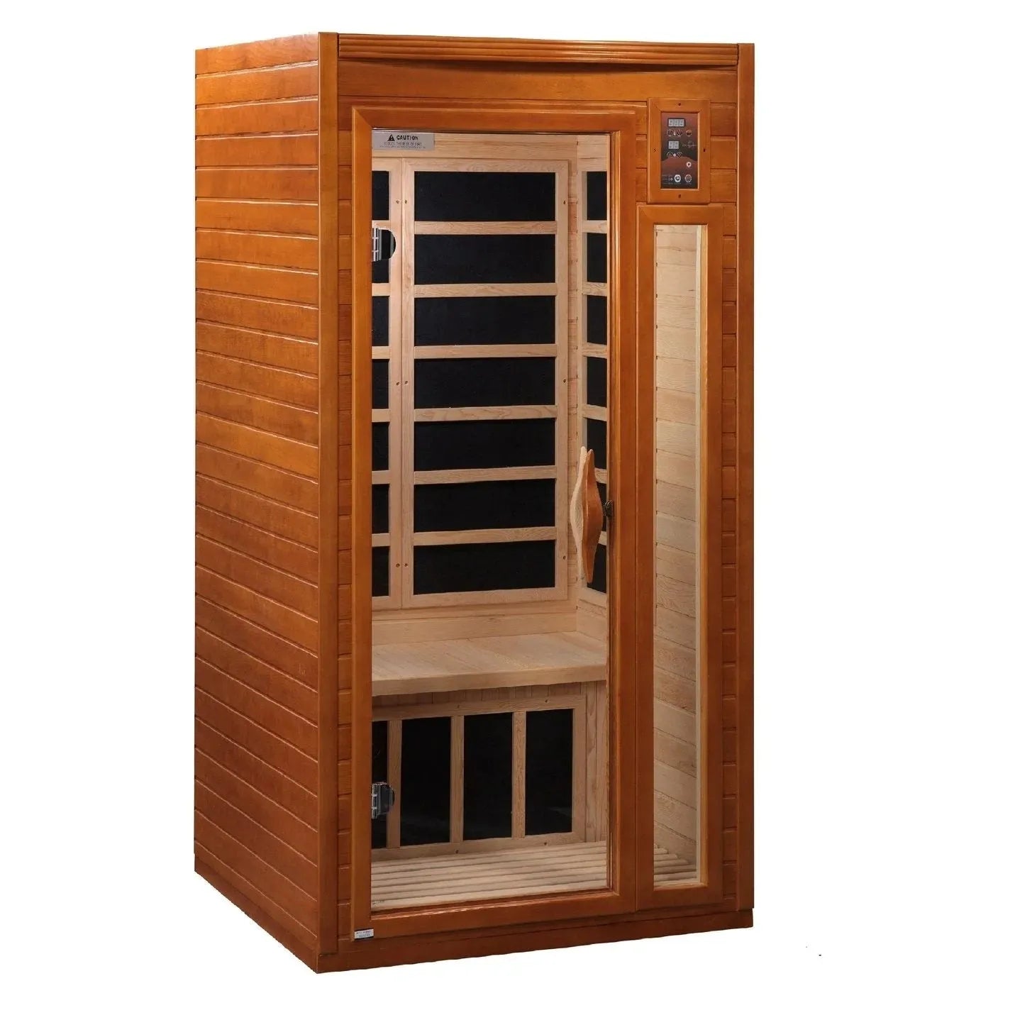 Aspen Peak- Barcelona Elite 1-2-person Ultra Low EMF FAR Infrared Sauna - DYN-6106-01 Elite-Sauna-Aspen Peak Solutions