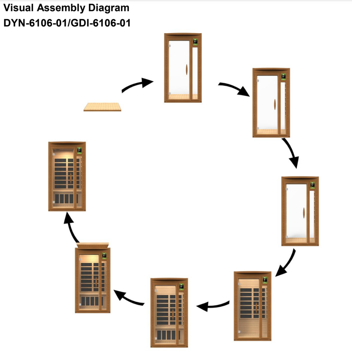 Aspen Peak- Barcelona Elite 1-2-person Ultra Low EMF FAR Infrared Sauna - DYN-6106-01 Elite-Sauna-Aspen Peak Solutions