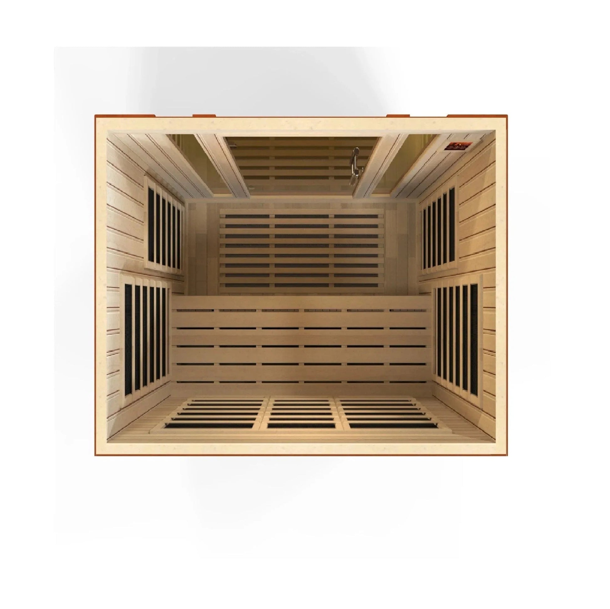 Aspen Peak- "Bellagio" 3-person Low EMF FAR Infrared Sauna - DYN-6306-02-Sauna-Aspen Peak Solutions