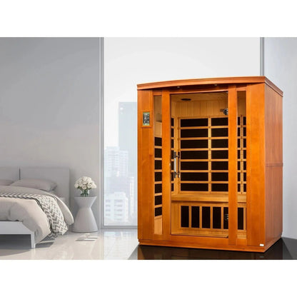 Aspen Peak- "Bellagio" 3-person Low EMF FAR Infrared Sauna - DYN-6306-02-Sauna-Aspen Peak Solutions