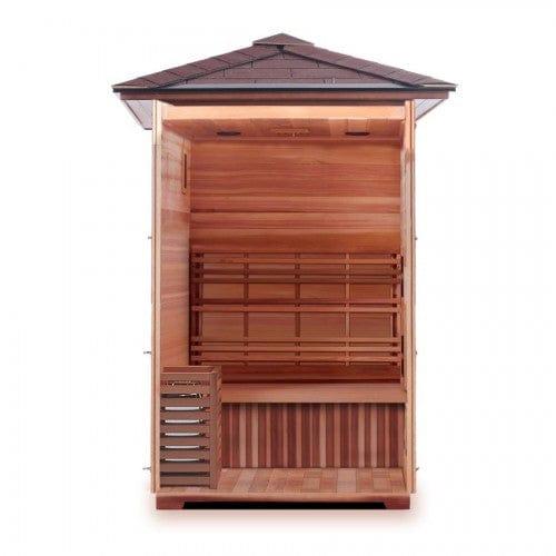 Aspen Peak- Bristow 2-Person Outdoor Traditional Sauna 200D2-Sauna-Aspen Peak Solutions