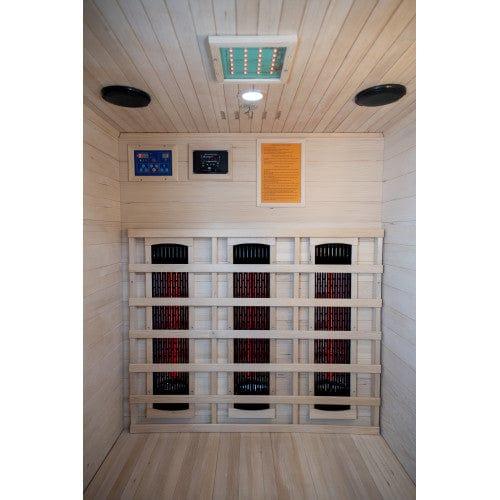 Aspen Peak- Burlington 2-Person Outdoor Infrared Sauna 200D-Sauna-Aspen Peak Solutions