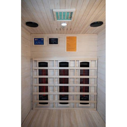 Aspen Peak- Burlington 2-Person Outdoor Infrared Sauna 200D-Sauna-Aspen Peak Solutions