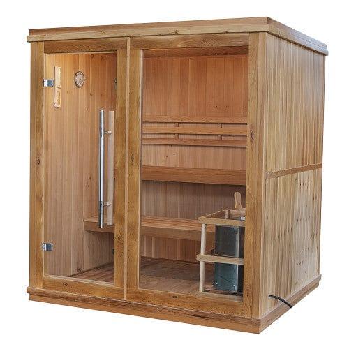 Aspen Peak- Charleston 4-Person Indoor Traditional Sauna 400TN-Sauna-Aspen Peak Solutions