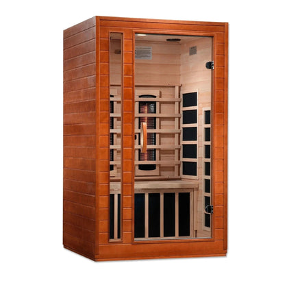 Aspen Peak- "Cordoba" 2-Person Full Spectrum Near Zero EMF FAR Infrared Sauna DYN-6203-02 FS-Sauna-Aspen Peak Solutions
