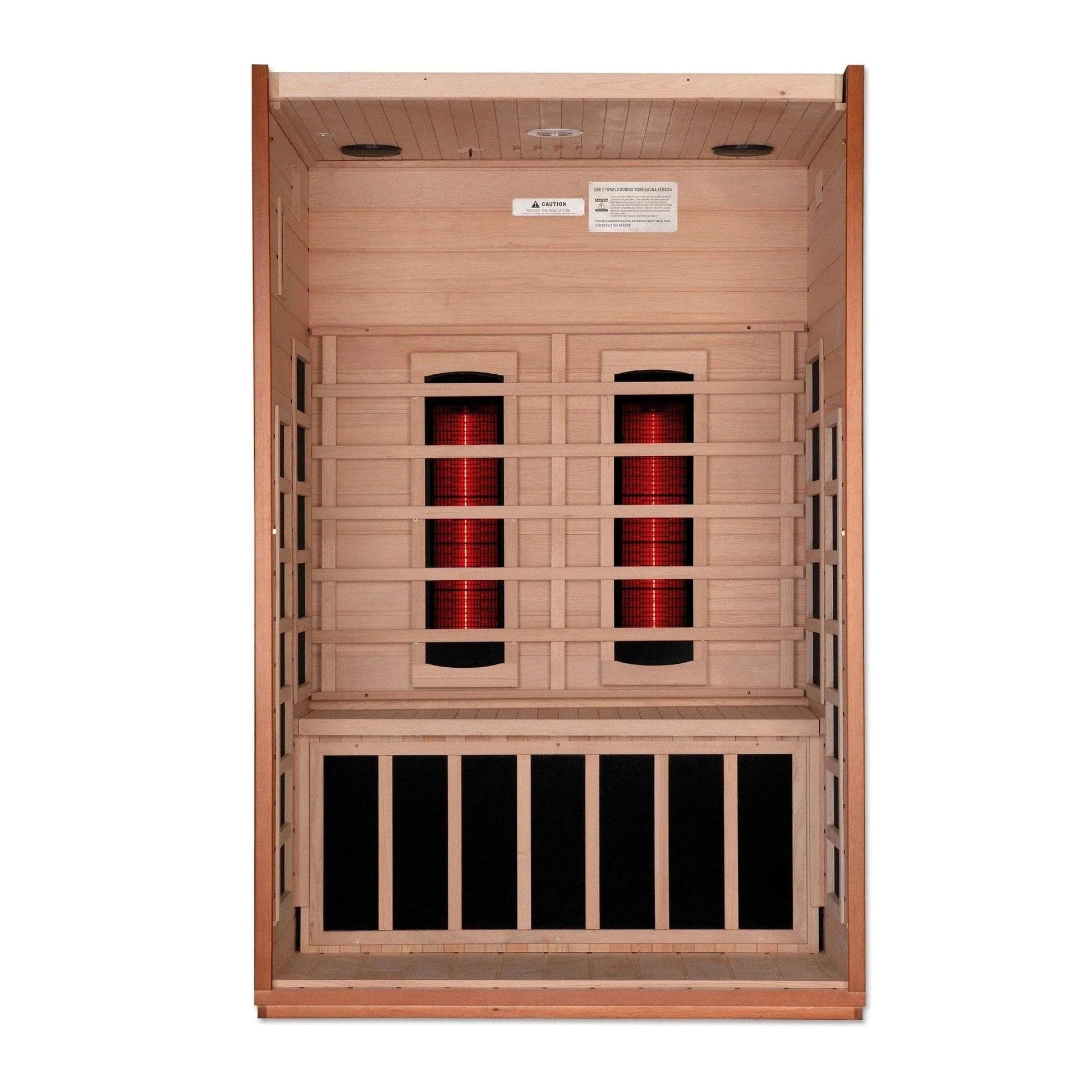 Aspen Peak- "Cordoba" 2-Person Full Spectrum Near Zero EMF FAR Infrared Sauna DYN-6203-02 FS-Sauna-Aspen Peak Solutions