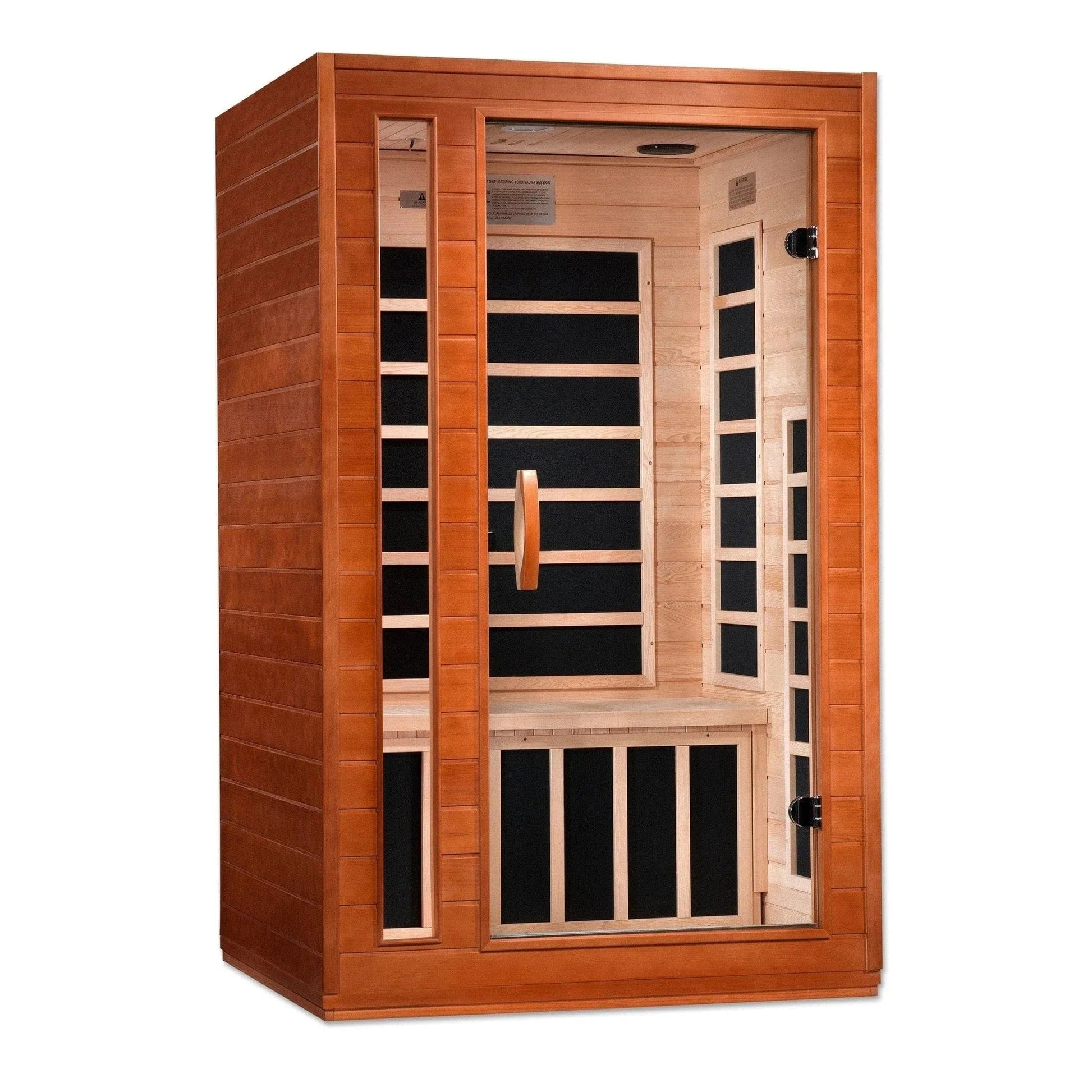 Aspen Peak- "Cordoba" 2-person Low EMF FAR Infrared Sauna - DYN-6203-01-Sauna-Aspen Peak Solutions