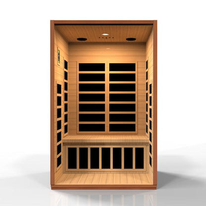 Aspen Peak- Cordoba Elite 2-person Ultra Low EMF FAR Infrared Sauna - DYN-6203-01 Elite-Sauna-Aspen Peak Solutions