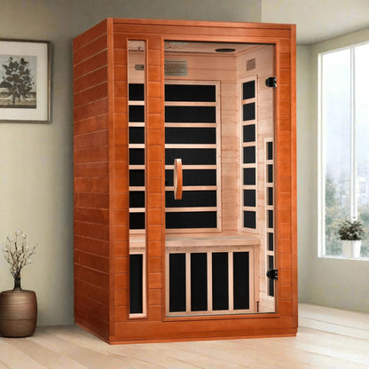 Aspen Peak- Cordoba Elite 2-person Ultra Low EMF FAR Infrared Sauna - DYN-6203-01 Elite-Sauna-Aspen Peak Solutions