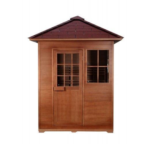 Aspen Peak- Freeport 3-Person Outdoor Traditional Sauna 300D1-Sauna-Aspen Peak Solutions