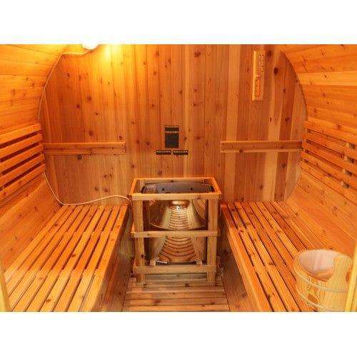 Aspen Peak- Galley 4-Person Traditional Barrel Sauna 400SH-Sauna-Aspen Peak Solutions
