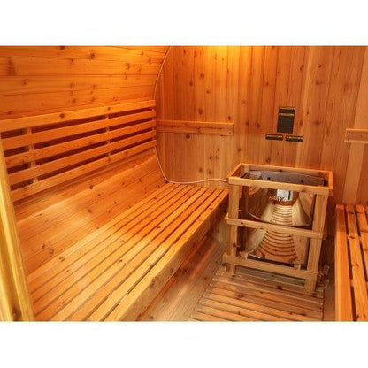 Aspen Peak- Galley 4-Person Traditional Barrel Sauna 400SH-Sauna-Aspen Peak Solutions