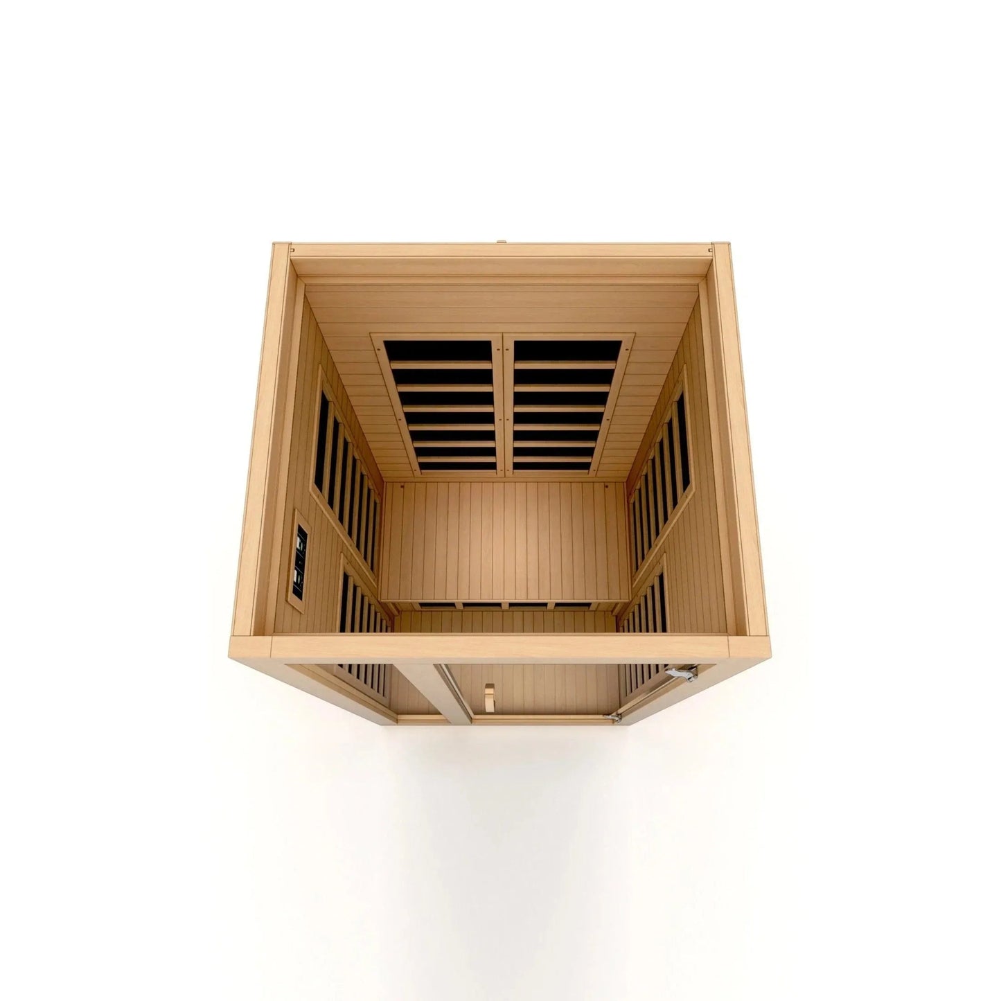 Aspen Peak- "Gracia" 1-2-person Low EMF FAR Infrared Sauna DYN-6119-01-Sauna-Aspen Peak Solutions