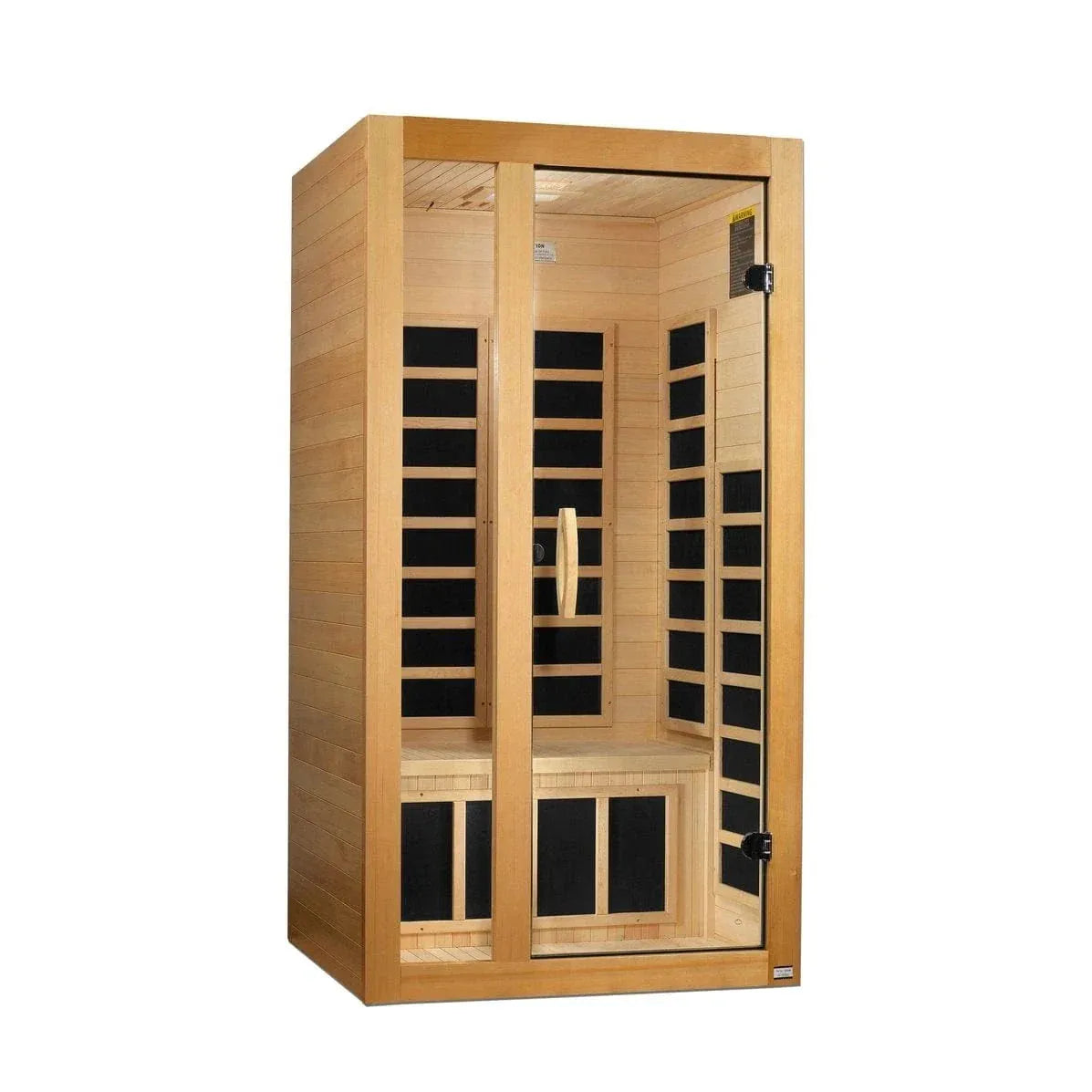 Aspen Peak- "Gracia" 1-2-person Low EMF FAR Infrared Sauna DYN-6119-01-Sauna-Aspen Peak Solutions