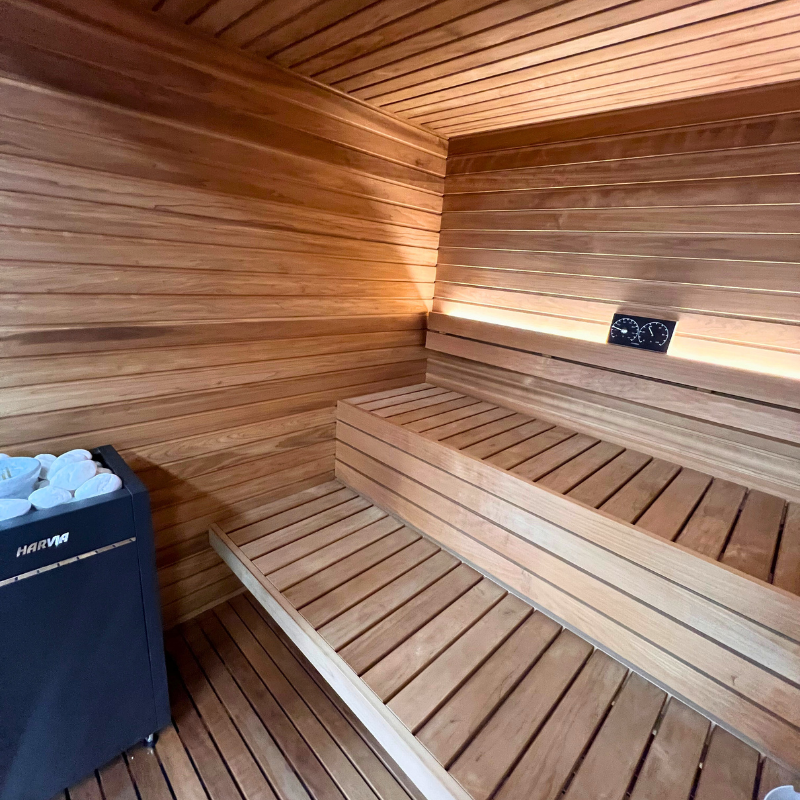 Aspen Peak- Mira L Outdoor Cabin Sauna Kit-Sauna-Aspen Peak Solutions