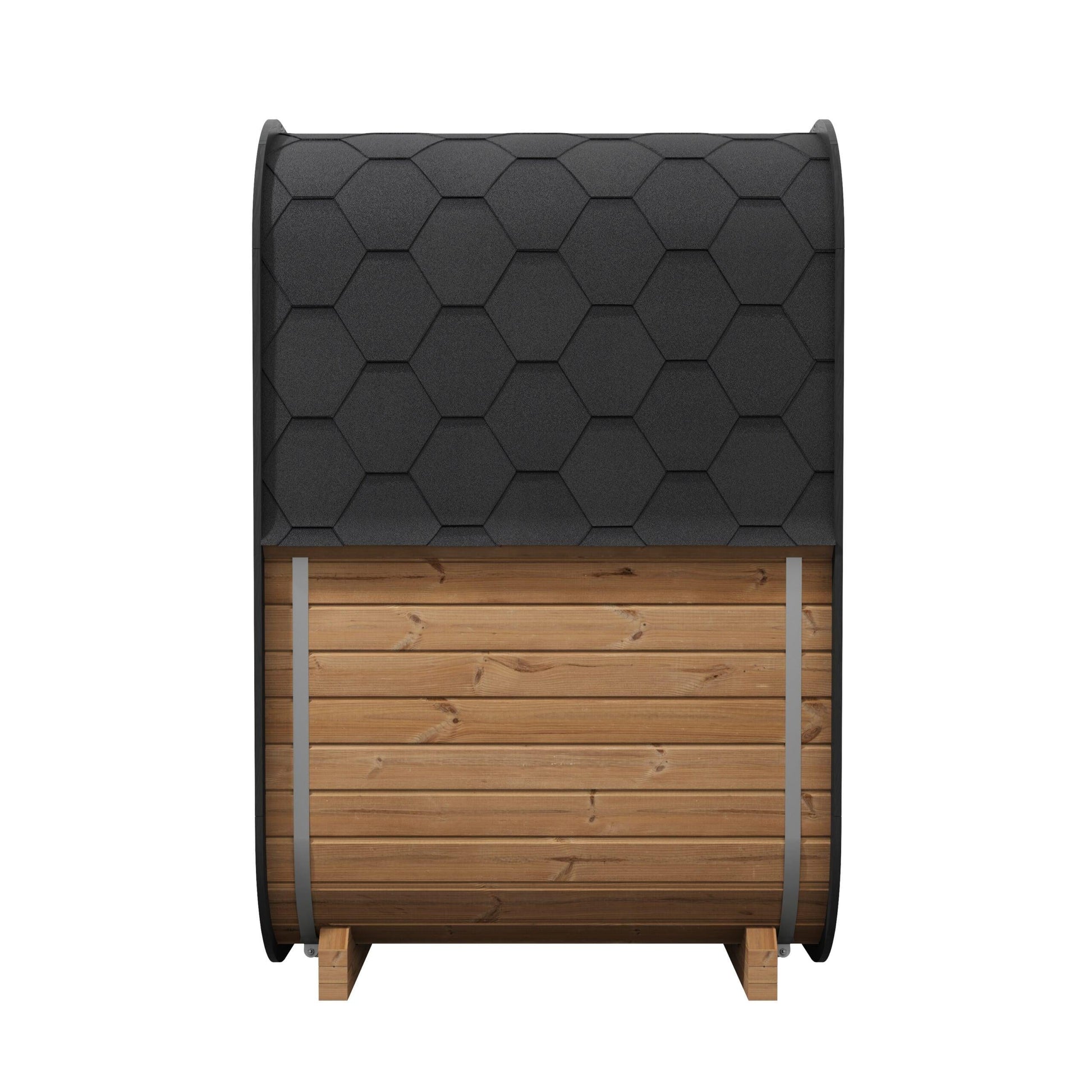 Aspen Peak- Model CL3G 1-2 Person Cube Series Outdoor Sauna Kit-Sauna-Aspen Peak Solutions