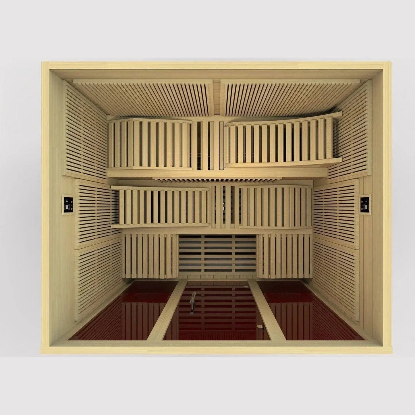 Aspen Peak- Monaco 6-person Ultra Low EMF FAR Infrared Sauna - DYN-6996-01 Elite-Sauna-Aspen Peak Solutions