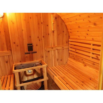 Aspen Peak- Oasis 2-4 Person Traditional Barrel Sauna 300SC-Sauna-Aspen Peak Solutions