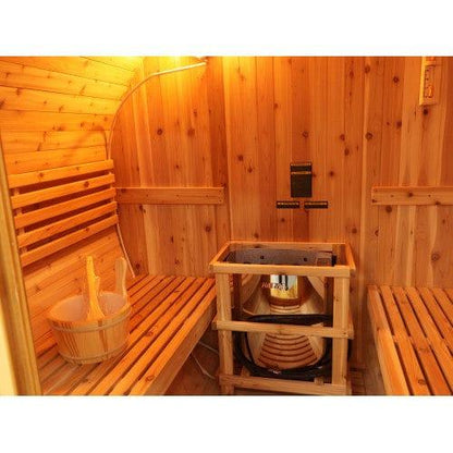 Aspen Peak- Oasis 2-4 Person Traditional Barrel Sauna 300SC-Sauna-Aspen Peak Solutions