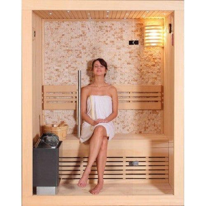 Aspen Peak- Rockledge 2-Person Indoor Traditional Sauna 200LX-Sauna-Aspen Peak Solutions