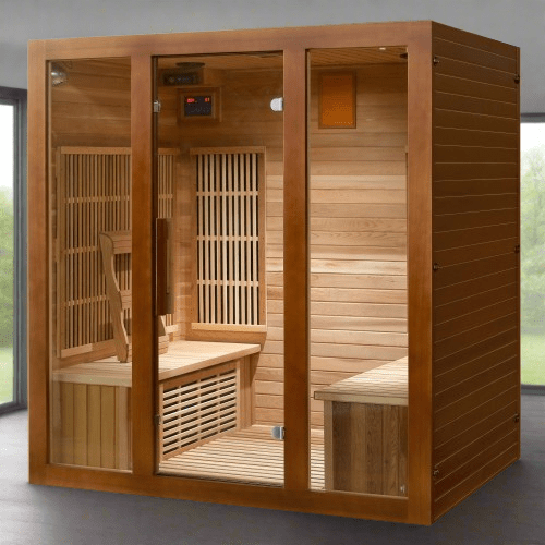 Aspen Peak- Roslyn 4-Person Indoor Infrared Sauna 400KS-Sauna-Aspen Peak Solutions