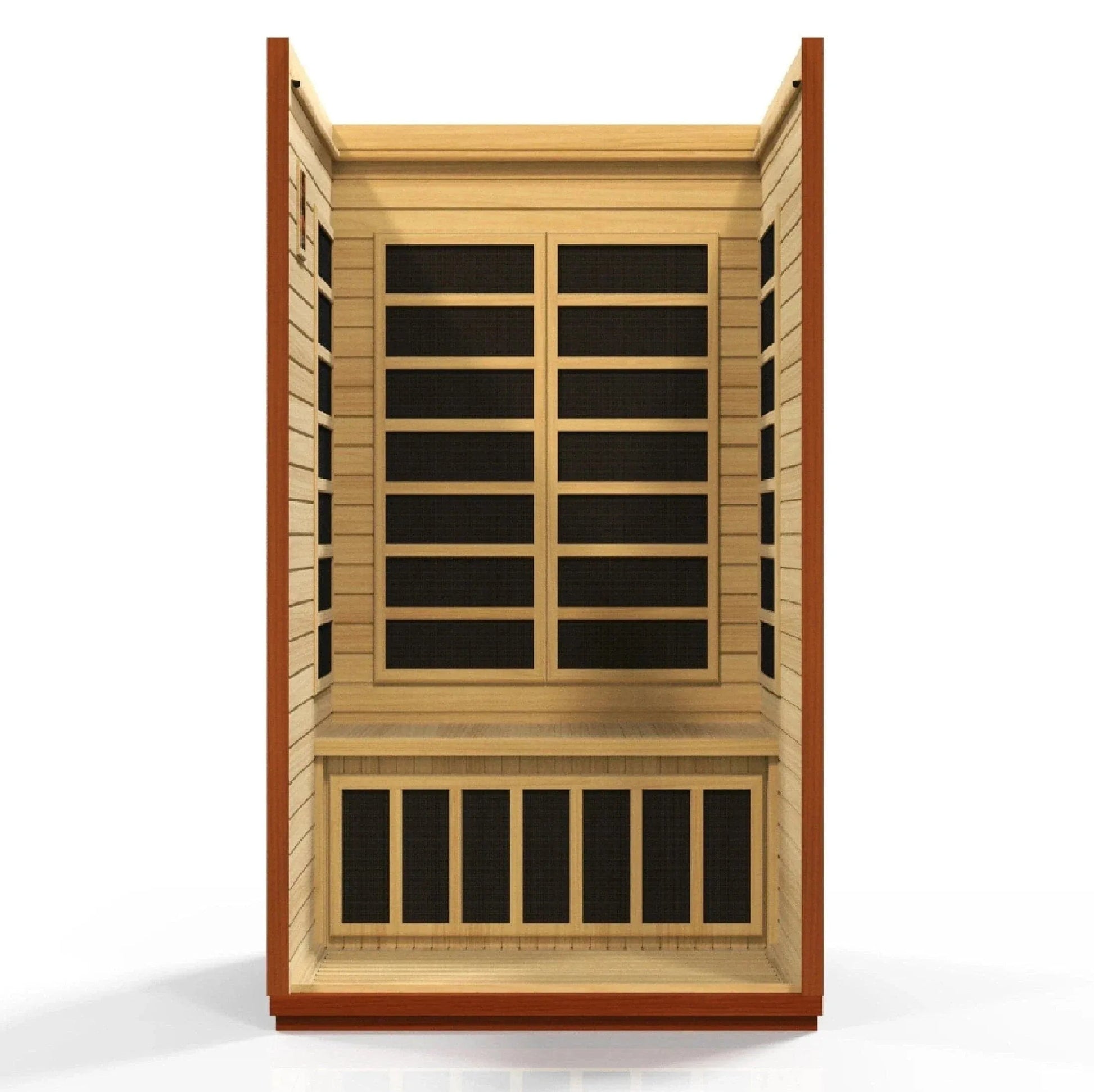 Aspen Peak- San Marino Elite 2-person Ultra Low EMF FAR Infrared Sauna - DYN-6206-01 Elite-Sauna-Aspen Peak Solutions