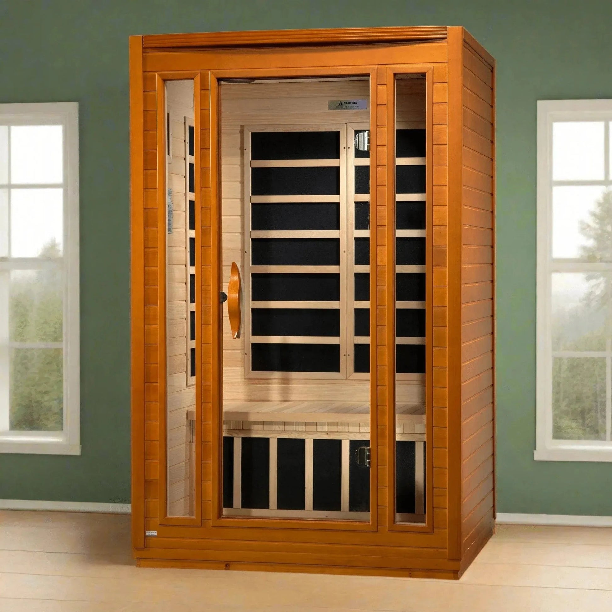 Aspen Peak- San Marino Elite 2-person Ultra Low EMF FAR Infrared Sauna - DYN-6206-01 Elite-Sauna-Aspen Peak Solutions