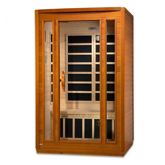 Aspen Peak- San Marino Elite 2-person Ultra Low EMF FAR Infrared Sauna - DYN-6206-01 Elite-Sauna-Aspen Peak Solutions