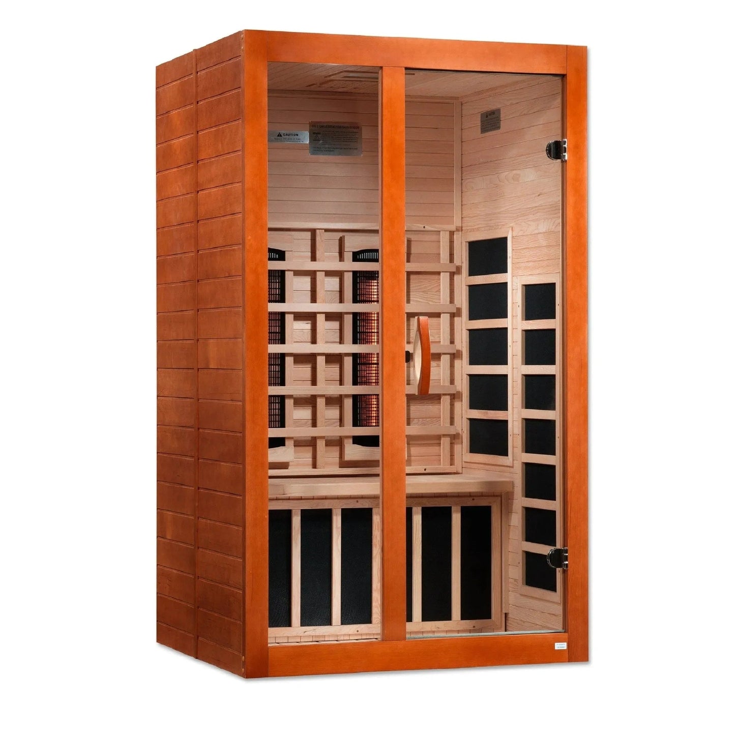 Aspen Peak- "Santiago" 2-person Full Spectrum Near Zero EMF FAR Infrared Sauna DYN-6209-03 FS-Sauna-Aspen Peak Solutions