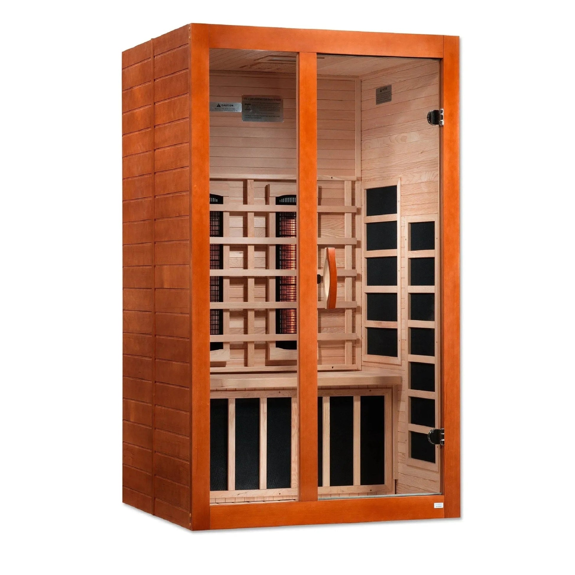 Aspen Peak- "Santiago" 2-person Full Spectrum Near Zero EMF FAR Infrared Sauna DYN-6209-03 FS-Sauna-Aspen Peak Solutions
