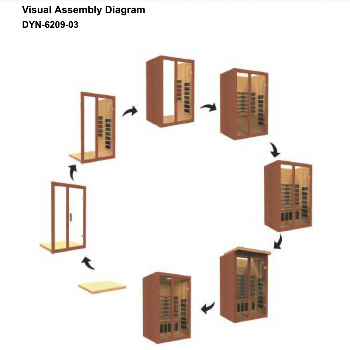 Aspen Peak- "Santiago" 2-person Full Spectrum Near Zero EMF FAR Infrared Sauna DYN-6209-03 FS-Sauna-Aspen Peak Solutions