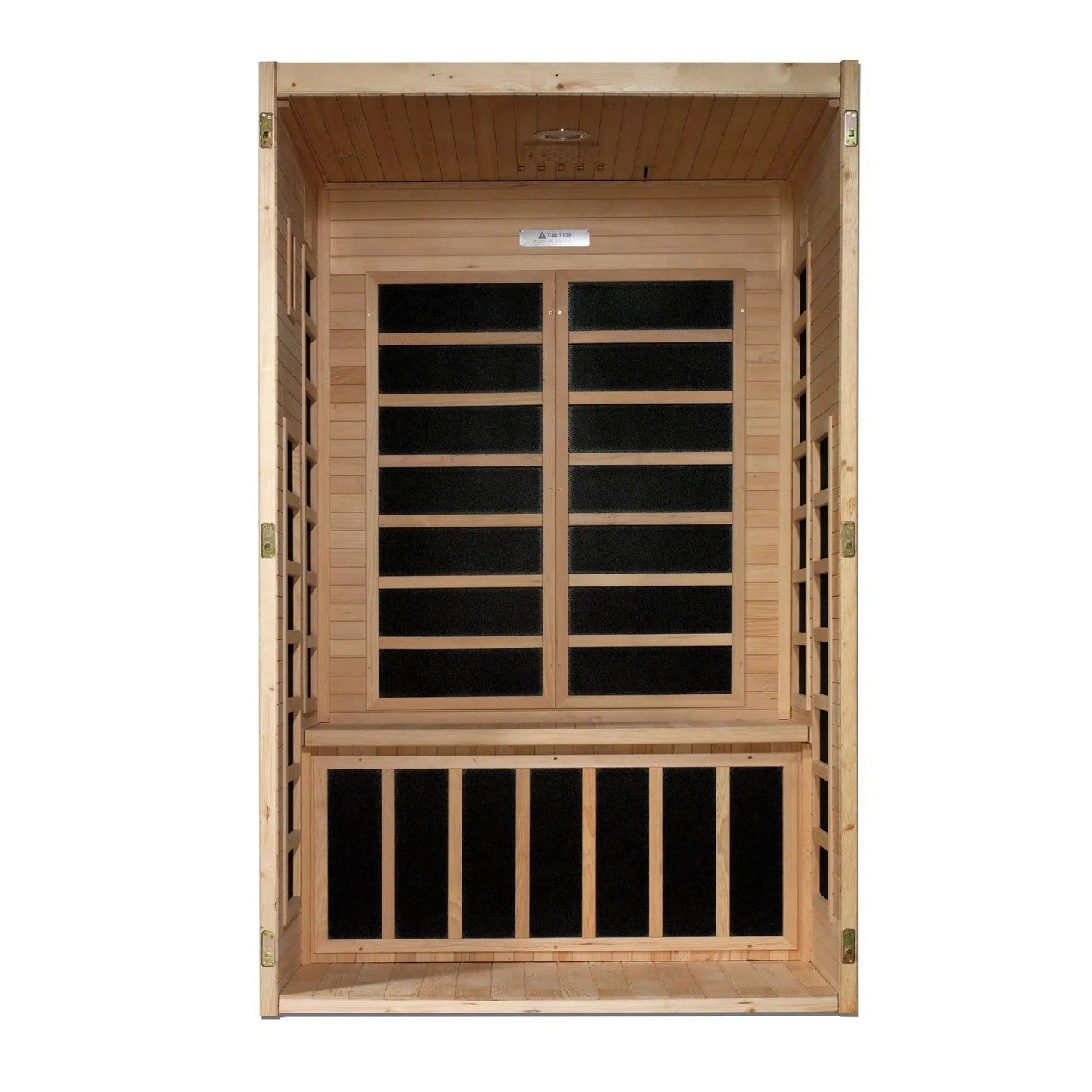 Aspen Peak- "Santiago" 2-person Low EMF FAR Infrared Sauna DYN-6209-01-Sauna-Aspen Peak Solutions